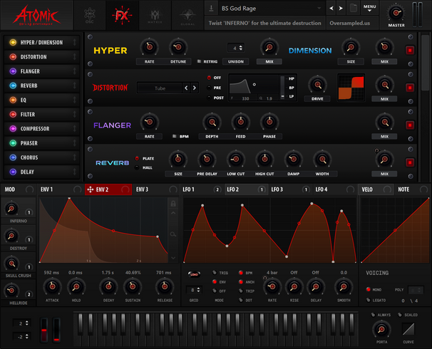 ATOMIC - Xfer Records Serum I Skin by Oversampled