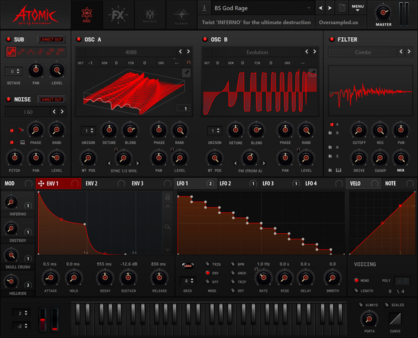 ATOMIC - Xfer Records Serum I Skin by Oversampled