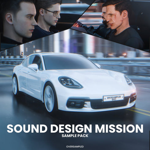 SOUND DESIGN MISSION - Powerful EDM Sample Pack - Oversampled