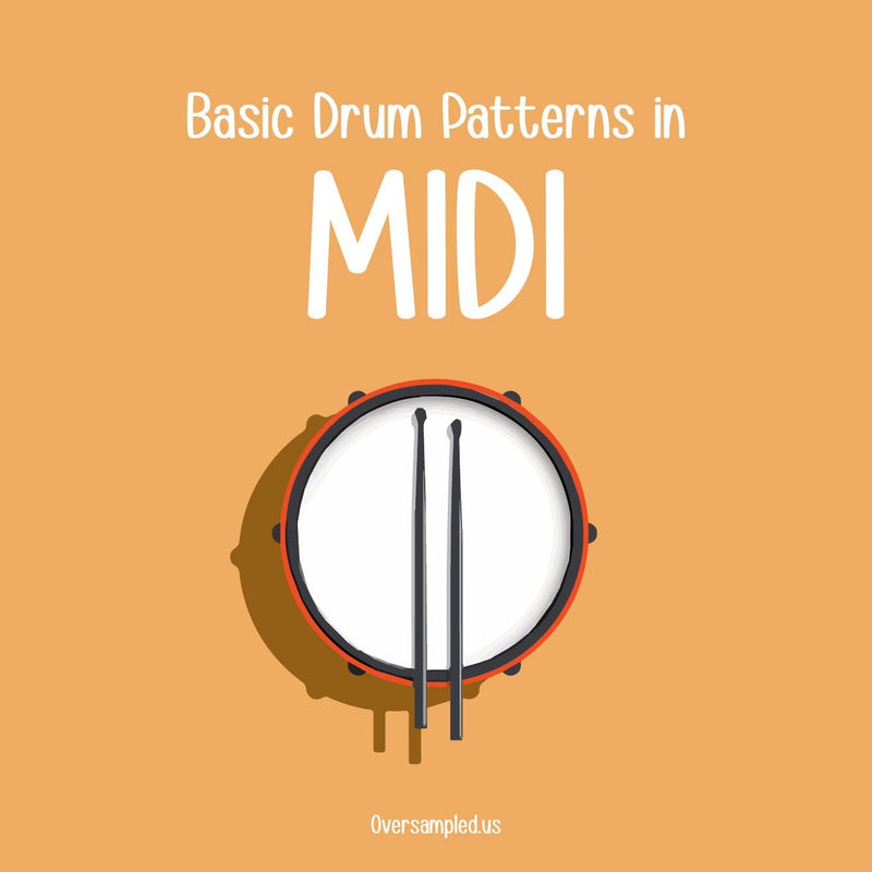 Basic Drum Patterns in MIDI (Free MIDI Pack)