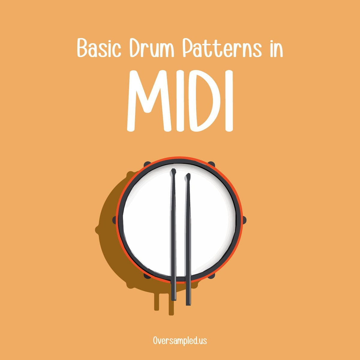 Basic Drum Patterns in MIDI (Free MIDI Pack) β Oversampled