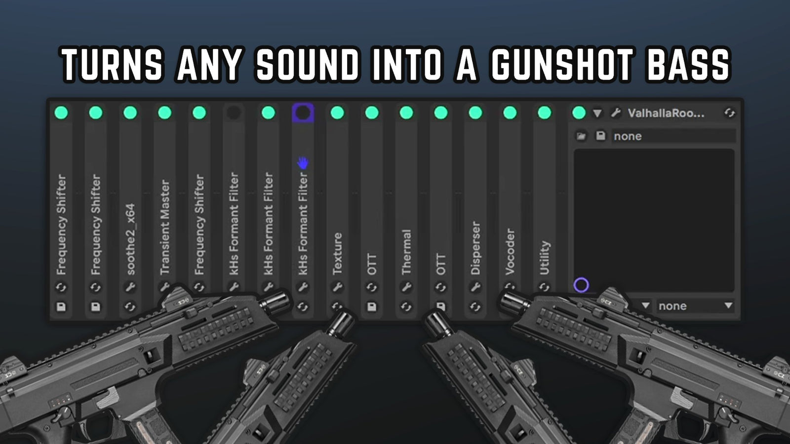 Gunshot Effect Rack for Ableton