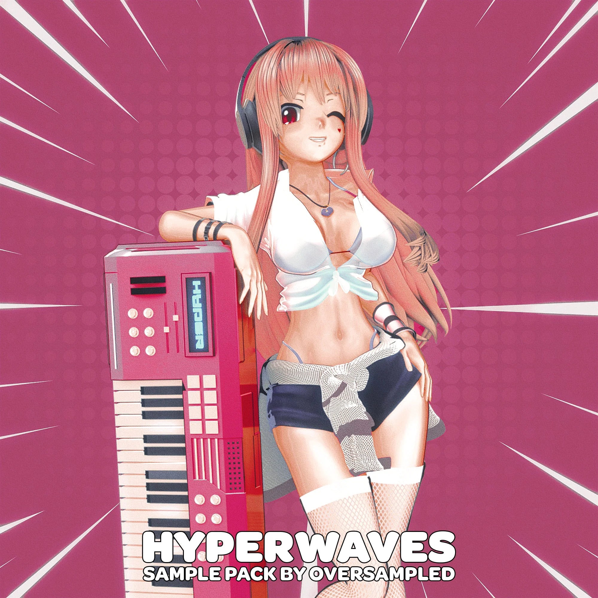 HYPERWAVES - Hyperpop Sample Pack - Oversampled