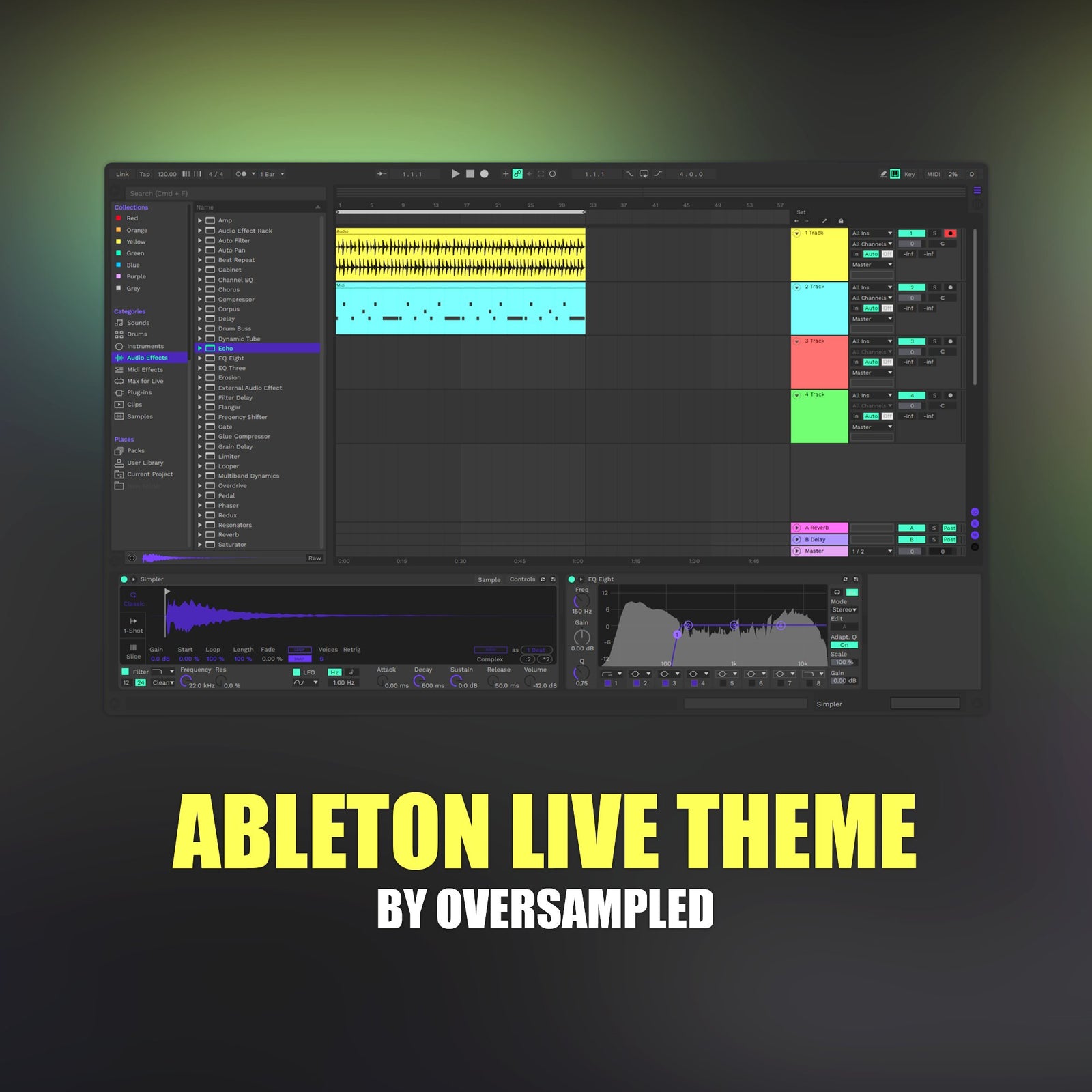 Oversampled's Ableton Live Theme