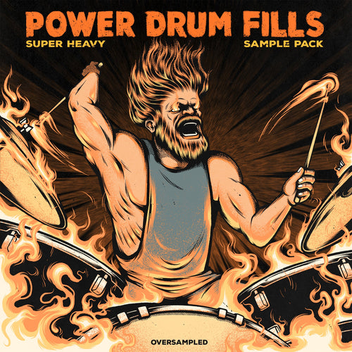 SUPER HEAVY - Power Drum Fills (Sample Pack) - Oversampled