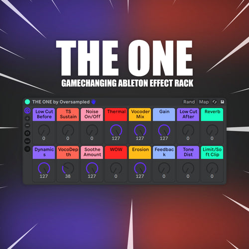 THE ONE - Gamechanging Ableton Effect Rack - Oversampled